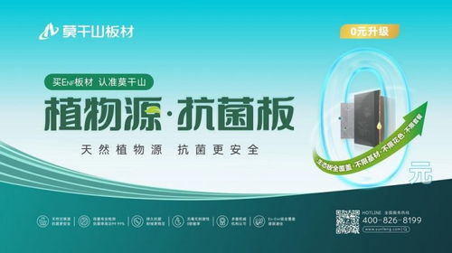 莫干山板材315enf品質生活節 0元升級植物源抗菌板，引領環保家居新風尚